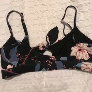 Flower swim top